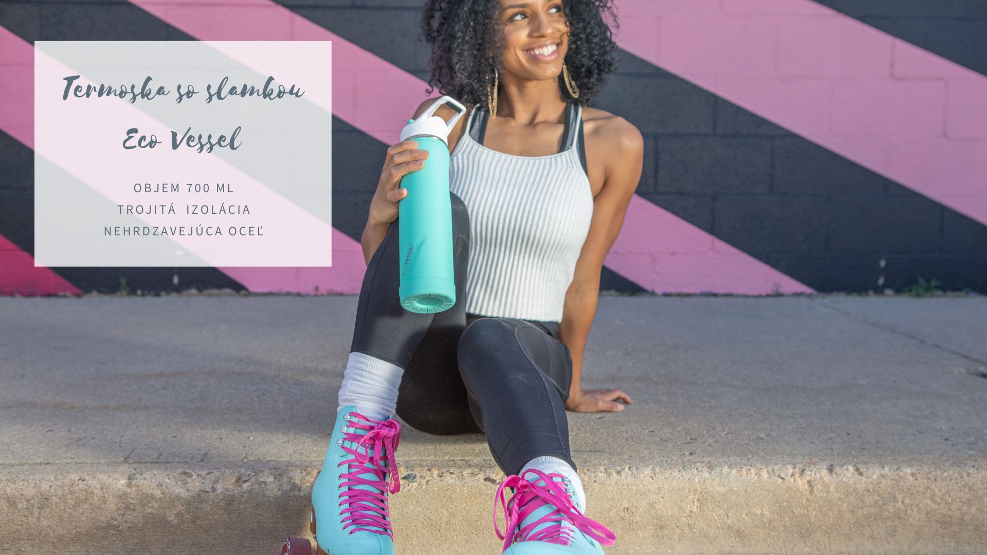 Termoska so slamkou Eco Vessel