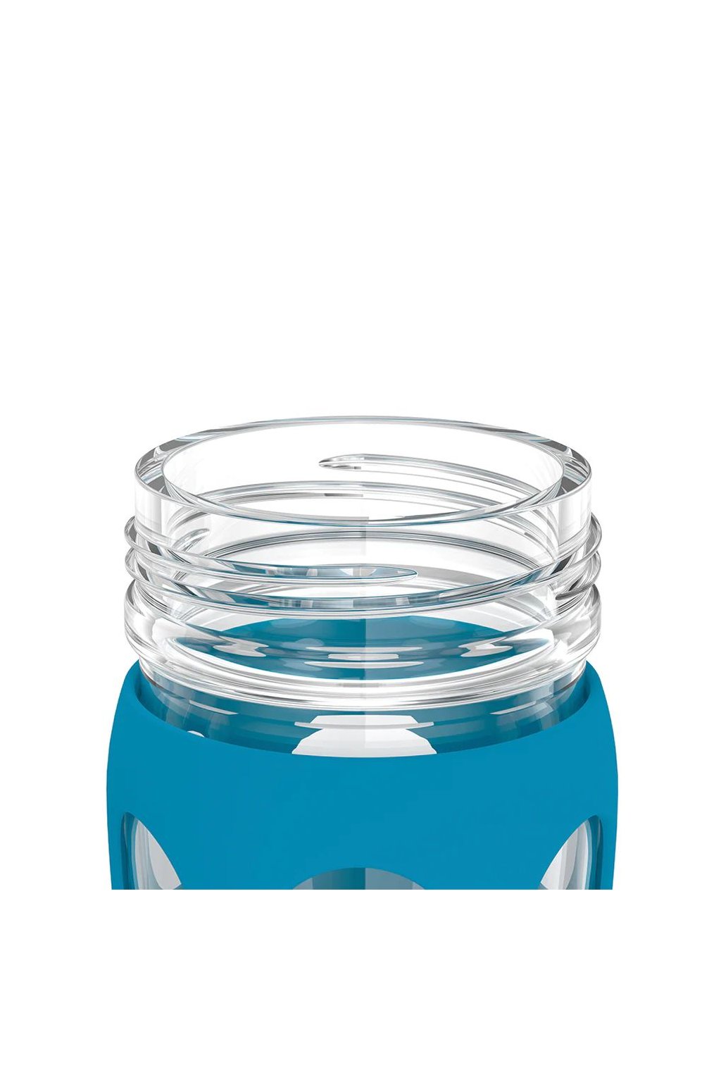 Lifefactory sklenena flasa na vodu 475 ml teal lake