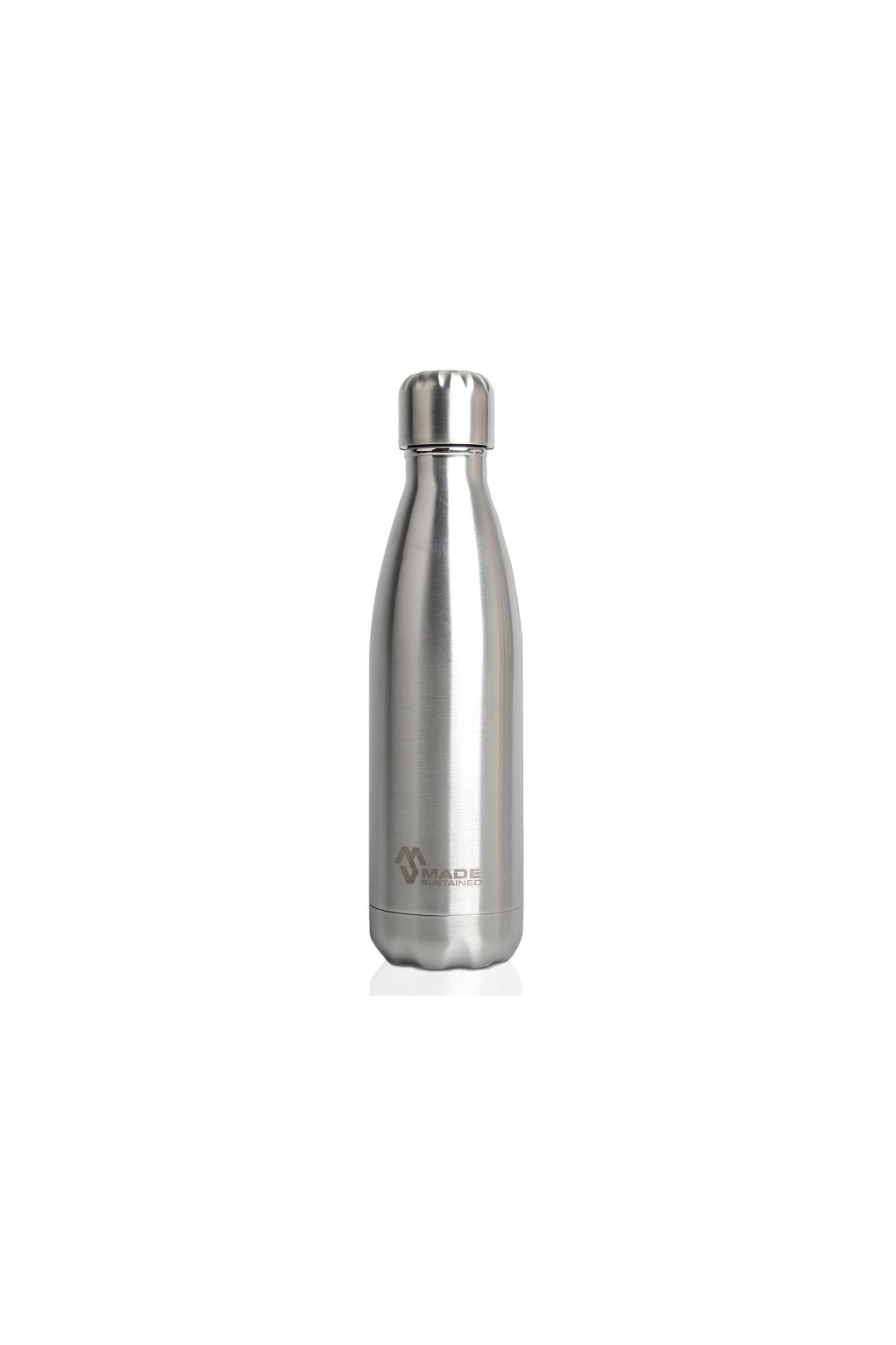 Made Sustained 750ml insulated Knight bottle brushed SS
