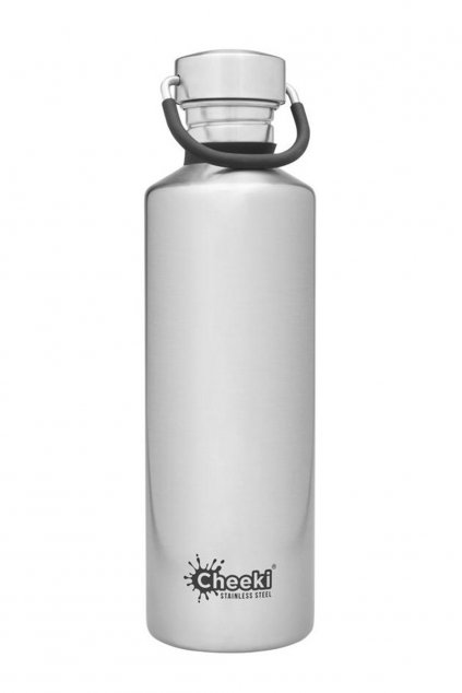 cheeki flasa 750ml SW Classic Silver Front