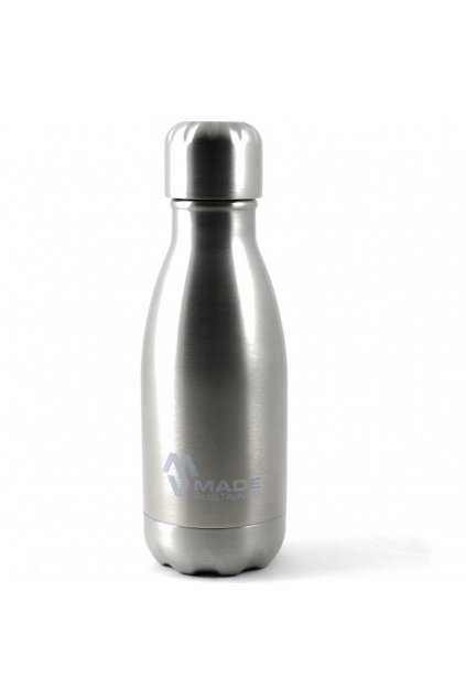 Made Sustained 260ml insulated Knight bottle silver
