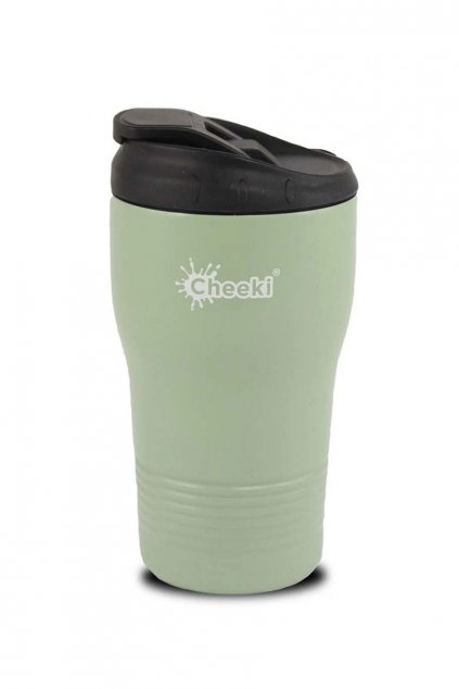 Nerezove termo pohare na kavu Cheeki 350 ml Pistacio