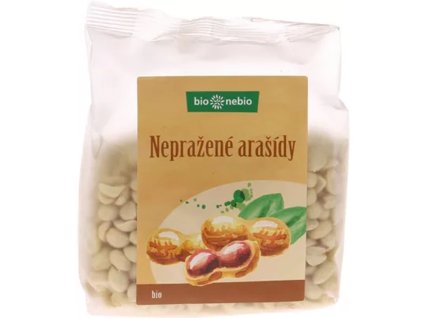 Arašídy nepražené BIO 200 g BIO NEBIO