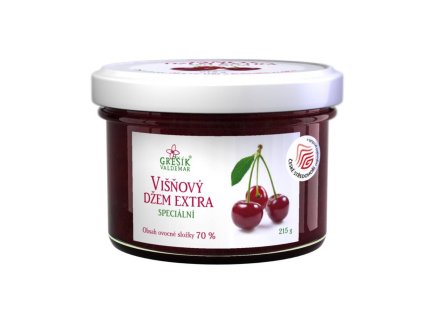 Višňový džem extra 215g GREŠÍK