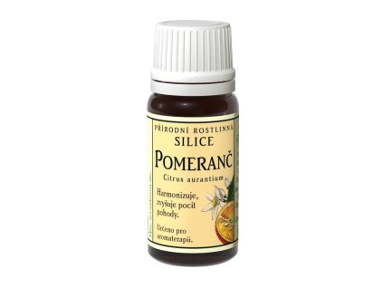 Pomeranč přírodní silice 10ml GREŠÍK