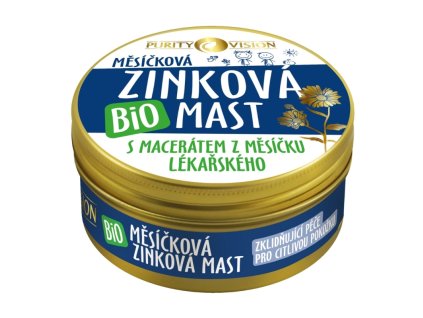 Měsíčková Zinková mast BIO 150 ml PURITY VISION