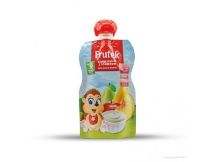 414220 kapsicka frutek ovoc pyre s jogurtem bezl 100g fructal 1