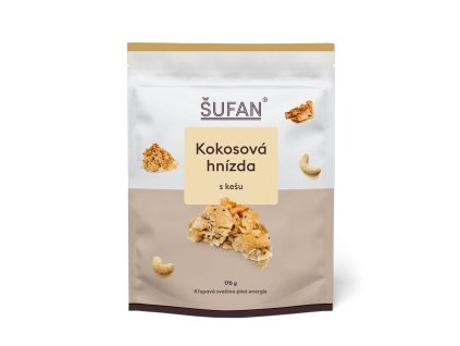 Kokosova hnizda s kesu 170g