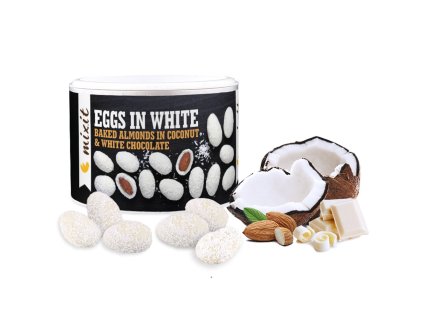 eggs in white produktovka