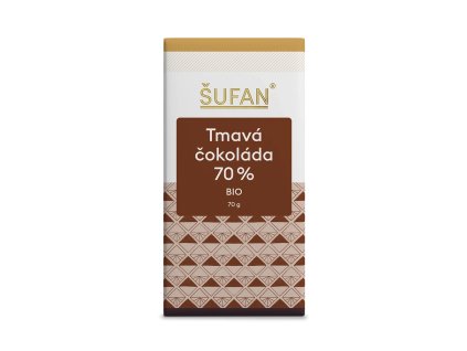 Bio tmava cokolada 70