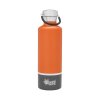 cheeki termo lahev 600ml Insulated Classic OrangeGrey Front