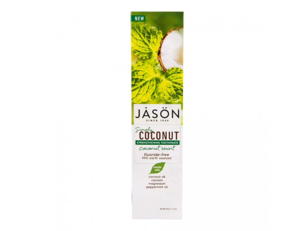 JASON Zubní pasta simply coconut posilující 119 g a