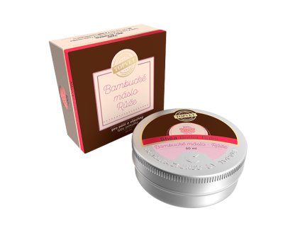 TOPVET Bambucké máslo - Růže 50ml