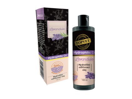 Topvet Hydrofilní odličovací olej Levandule 100 ml