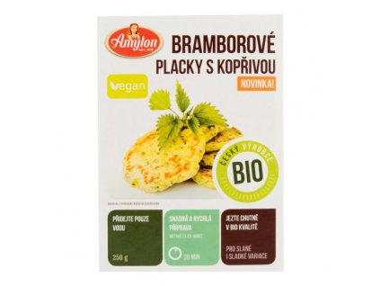 Placky bramborové s kopřivou 250 g BIO AMYLON