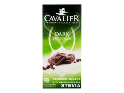 CAVALIER Čokoláda hořká se sladidly 85 g