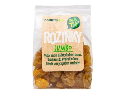 COUNTRY LIFE Rozinky jumbo 100 g
