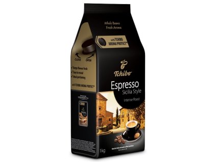TCHIBO Espresso Sicilia style zrnková káva 1 kg
