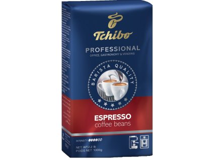 TCHIBO Professional Espresso zrnková káva 1 kg