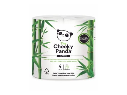cheeky panda toaletni papir 3 vrstvy 200 utrzku 4 role 1296