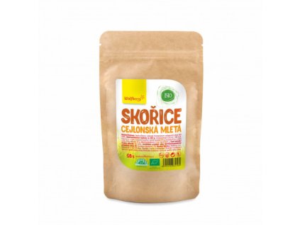 Skořice cejlonská mletá BIO 50 g Wolfberry