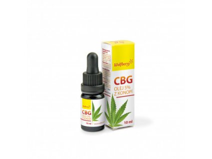 cbg olej 5 z konopi 10 ml wolfberry