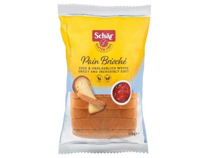 SCHAR Pain Brioche bezlepkový chléb sladký 370g
