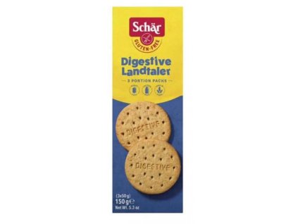 SCHAR Digestive Landtaler bezlepkové sušenky 150 g