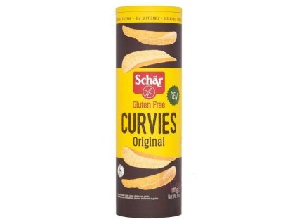 SCHAR Curvies Original - bezlepkové bramborové lupínky 170 g