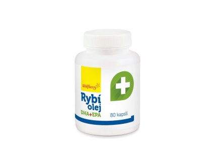 Wolfberry Rybí olej kapsle 80 ks
