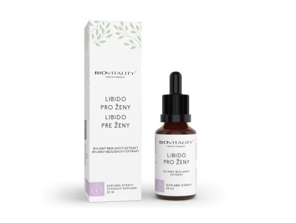 Green idea Libido pro ženy bezlihová tinktura 25 ml