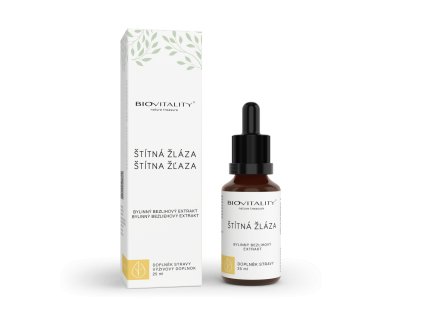 Green Idea Štítná žláza bezlihová tinktura 25 ml