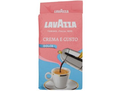 Lavazza Crema e Gusto Dolce mletá káva 250 g