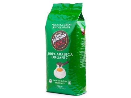 Vergnano 100% Arabica Organic zrnková káva 1kg