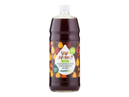 COUNTRY LIFE Sirup javorový Grade C BIO 1 l