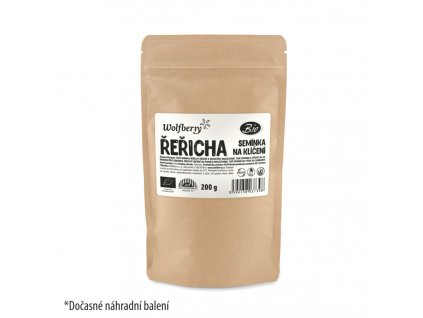 Wolfberry Řeřicha BIO semínka na klíčení 200 g