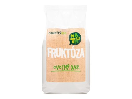 cukr ovocny fruktoza 500 g country life
