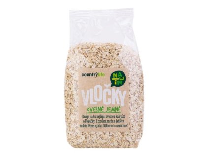 Vločky ovesné jemné 500 g COUNTRY LIFE