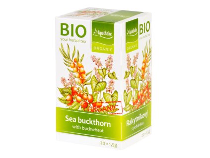 Apotheke BIO Rakytníkový čaj s pohankou 20x1.5g