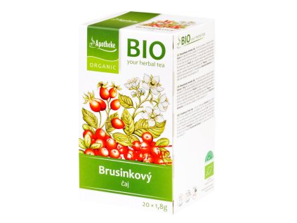 Apotheke BIO Brusinkový ovocný čaj 20x1,8g