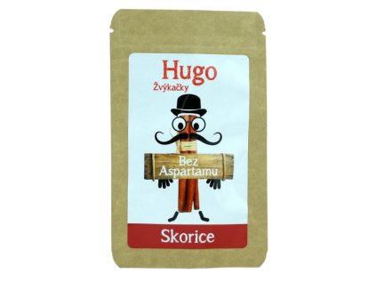 Hugo Žvýkačky Skořice bez aspartamu 9 g