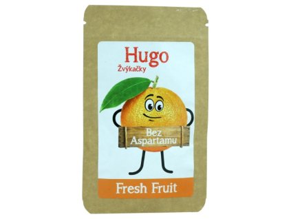 Hugo Žvýkačky Fresh Fruit bez aspartamu 9 g