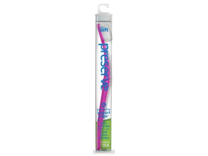 Preserve Zubní kartáček soft - fialový