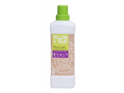 Yellow & Blue Prací gel z mýdlových ořechů s levandulovou silicí 1 l