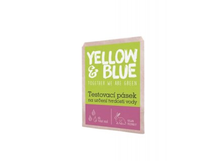 Yellow & Blue testovací pásek na určení tvrdosti vody 1 ks