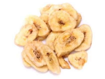 bananove chipsy sušené