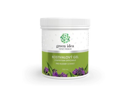 Green Idea Kostivalový masážní gel 250 ml