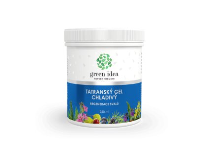 Green Idea Tatranský bylinný gel chladivý 250 ml