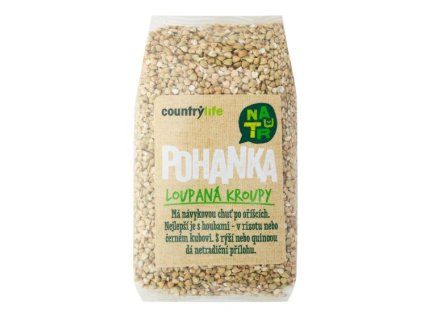 COUNTRY LIFE Pohanka loupaná kroupy 500 g