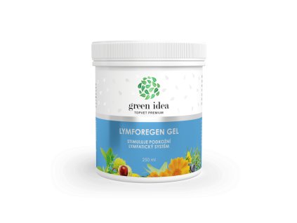Green Idea Lymforegen masážní gel 250 ml